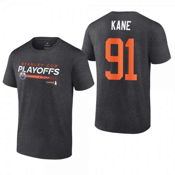Evander Kane 2022 Stanley Cup Playoffs Charcoal Oi...