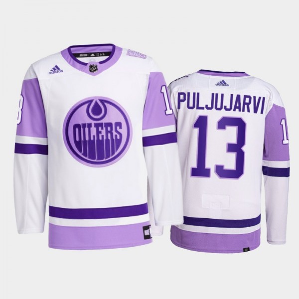 Jesse Puljujarvi #13 Edmonton Oilers 2021 HockeyFi...
