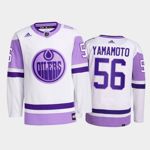 Kailer Yamamoto #56 Edmonton Oilers 2021 HockeyFig...