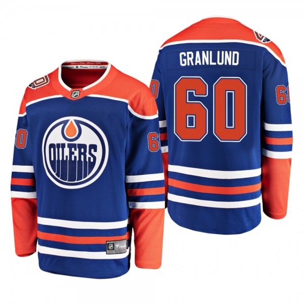 Edmonton Oilers Markus Granlund #60 Alternate Brea...
