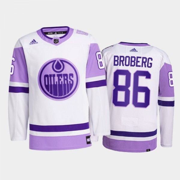 Philip Broberg #86 Edmonton Oilers 2021 HockeyFigh...