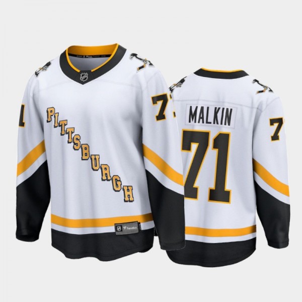 Men's Pittsburgh Penguins Evgeni Malkin #71 Revers...