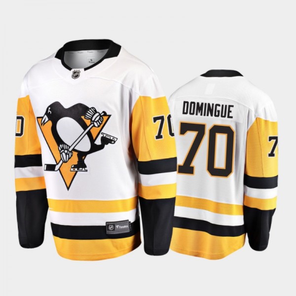 Pittsburgh Penguins #70 Louis Domingue White 2021-...