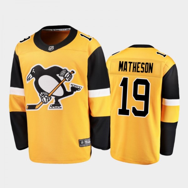 Pittsburgh Penguins Mike Matheson #19 Alternate Go...