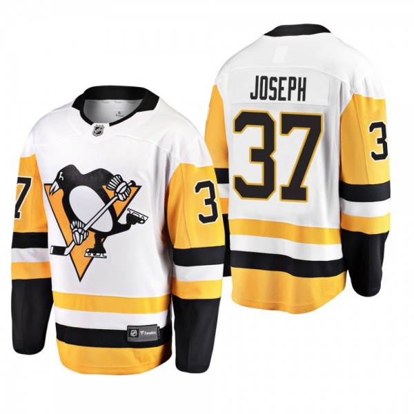 Pittsburgh Penguins Pierre-Olivier Joseph #37 Brea...