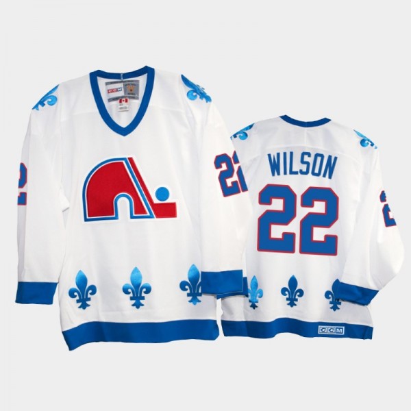 Colin Wilson #22 Quebec Nordiques Heritage Vintage...