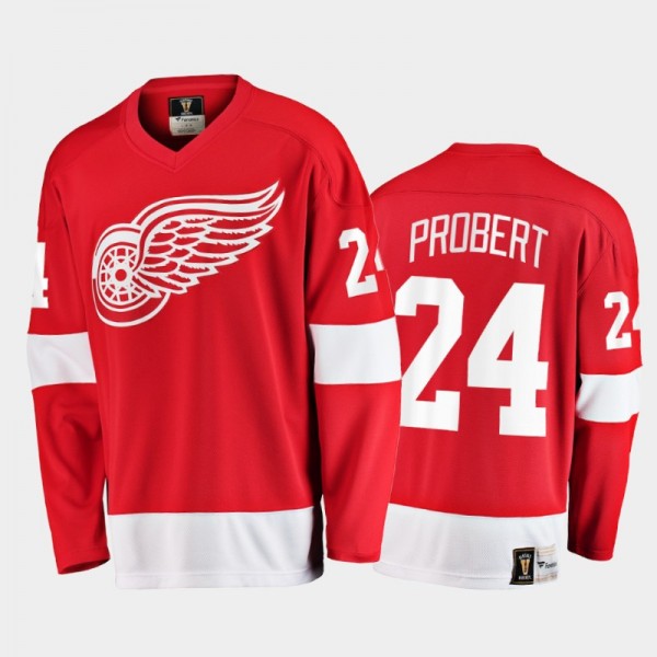 Bob Probert Detroit Red Wings Retired Player Red P...