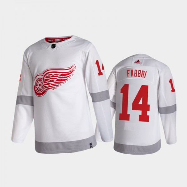 Men's Detroit Red Wings Robby Fabbri #14 Reverse R...