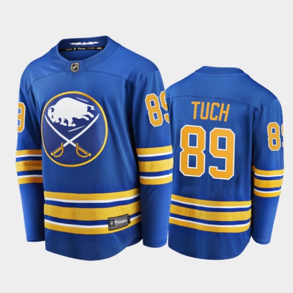 Buffalo Sabres #89 Alex Tuch Home Royal 2021 Trade...