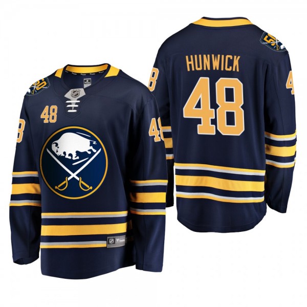 Buffalo Sabres Matt Hunwick #48 50th Anniversary N...