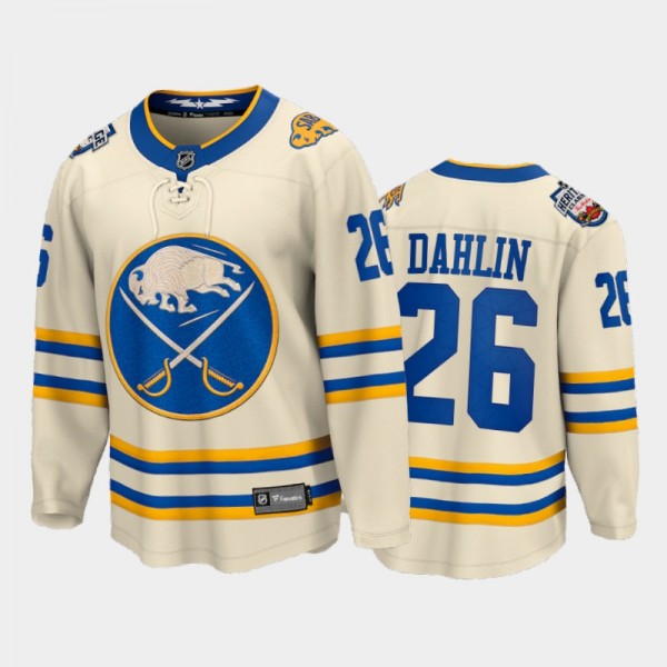Rasmus Dahlin #26 Buffalo Sabres 2022 Heritage Cla...