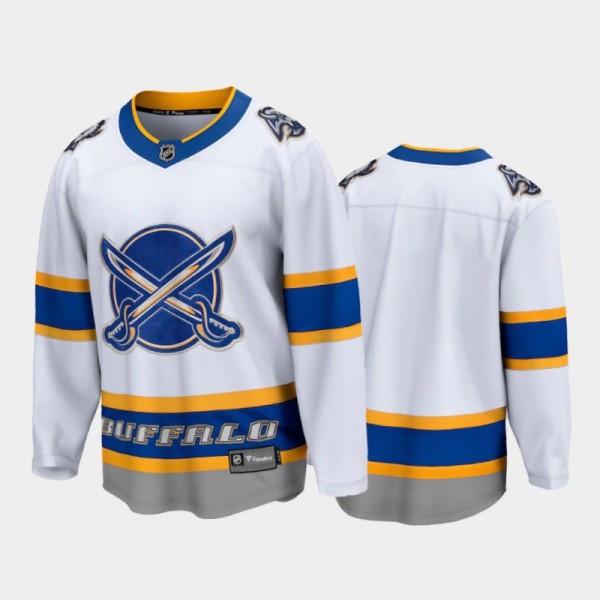Buffalo Sabres Special Edition White 2020-21 Breakaway Blank Jersey