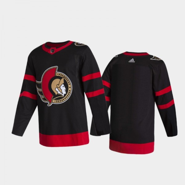 Men's Ottawa Senators Home 2D Authentic Pro Black ...