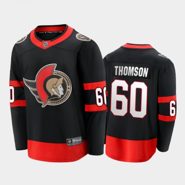 Ottawa Senators #60 Lassi Thomson Black 2021-22 Ho...