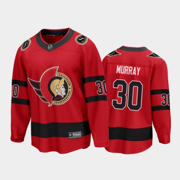 Men's Ottawa Senators Matt Murray #30 Special Edition Red 2021 Jersey