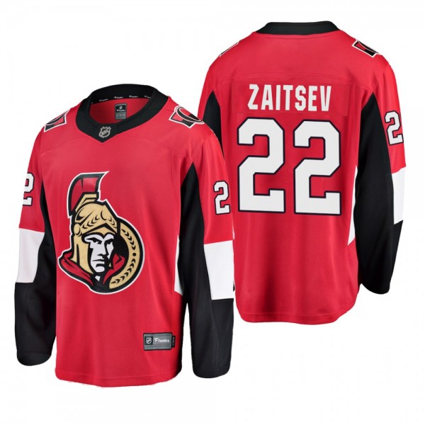 Ottawa Senators Nikita Zaitsev #22 Home Breakaway ...
