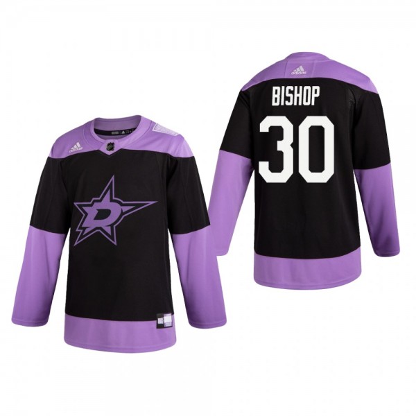 Ben Bishop #30 Dallas Stars 2019 Hockey Fights Can...
