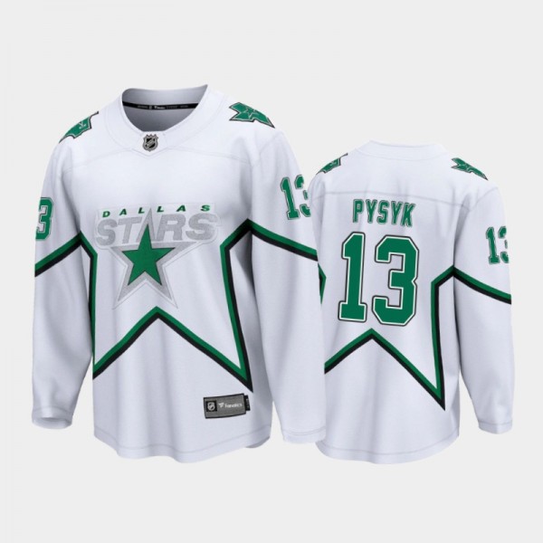 Men's Dallas Stars Mark Pysyk #13 Special Edition White 2021 Jersey