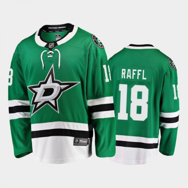 Stars Michael Raffl #18 Home Green Player Jersey