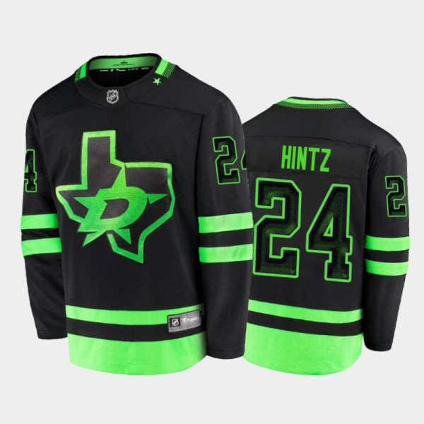 Dallas Stars Roope Hintz #24 Alternate Black 2020-...