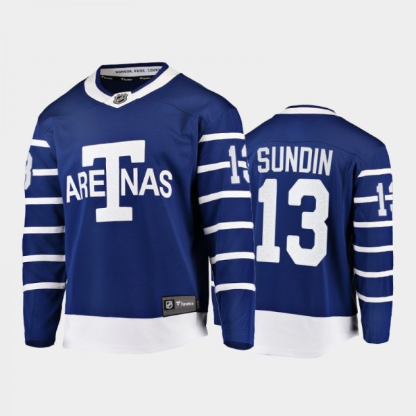 Mats Sundin Toronto Maple Leafs Team Classics Blue...