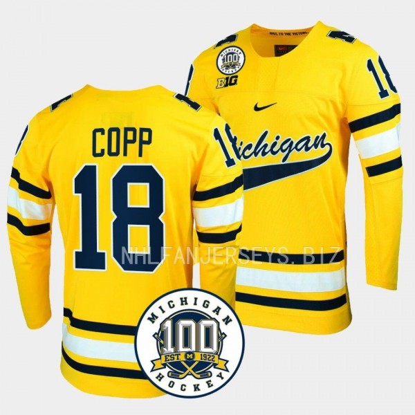 Michigan Wolverines Andrew Copp 100th Anniversary ...