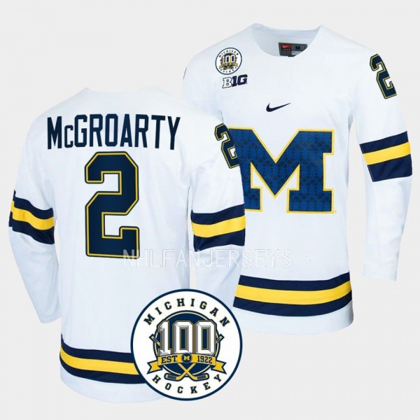 Michigan Wolverines Rutger McGroarty 100th Anniver...