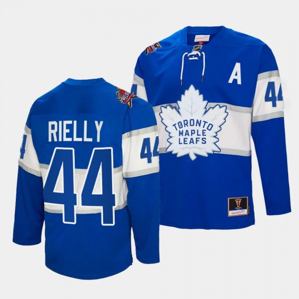 Toronto Maple Leafs #44 Morgan Rielly 2024 NHL All-Star Patch Royal Authentic Throwback Jersey