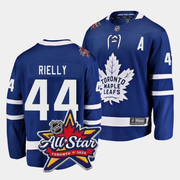 2024 NHL All-Star Patch Morgan Rielly Jersey Toron...