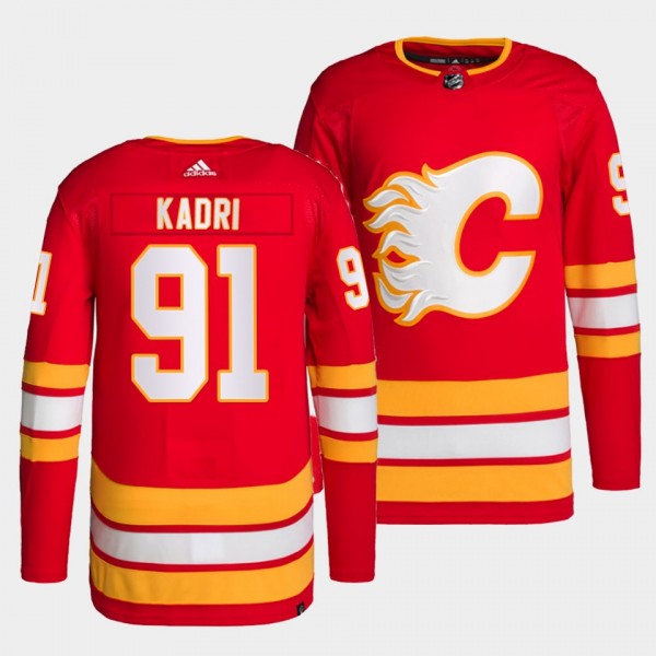 Calgary Flames Primegreen Authentic Nazem Kadri #9...