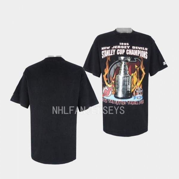 New Jersey Devils T-Shirt 1995 Stanley Cup Champio...