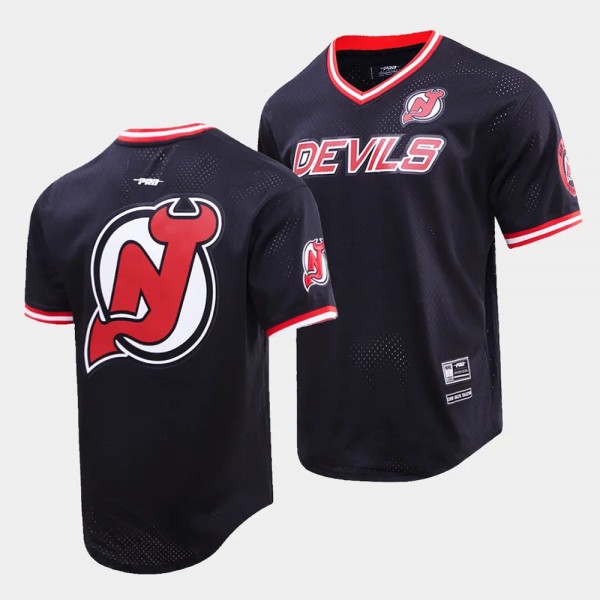 New Jersey Devils T-Shirt Pro Standard Classic Mes...