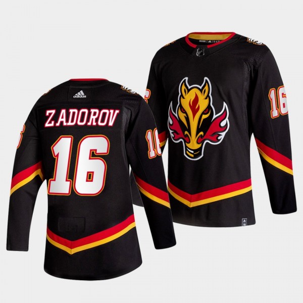 Nikita Zadorov #16 Calgary Flames 2022-23 Alternat...