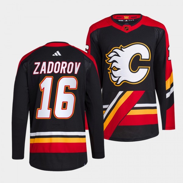 Nikita Zadorov Calgary Flames 2022 Reverse Retro 2...