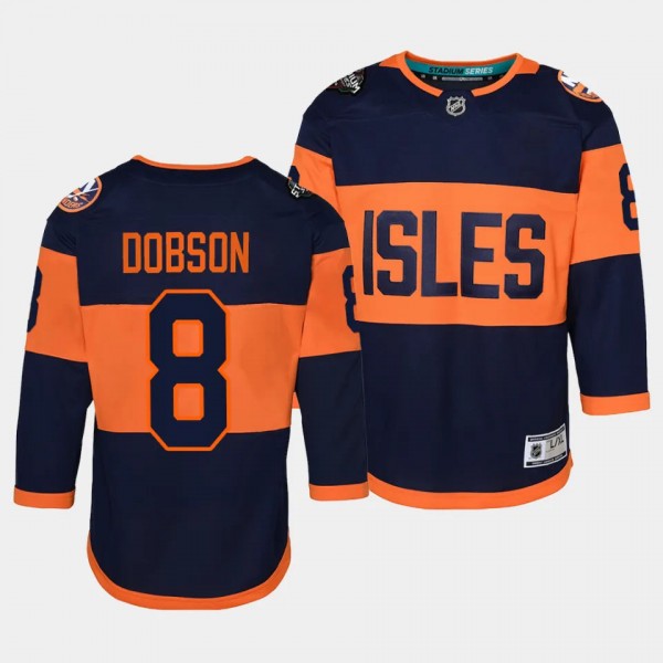 New York Islanders #8 Noah Dobson 2024 NHL Stadium...