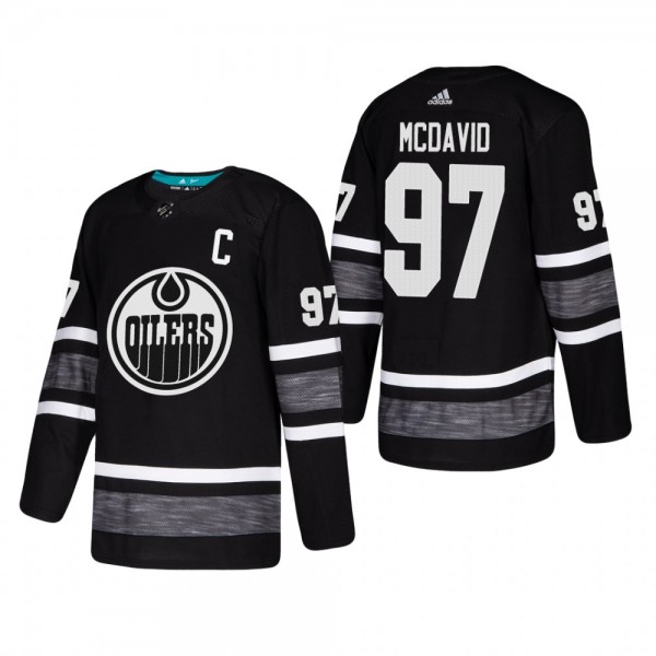 Edmonton Oilers Connor McDavid #97 2019 NHL All-St...