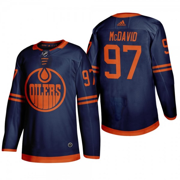 Edmonton Oilers Connor McDavid #97 2020 Season Alt...