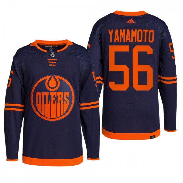 Edmonton Oilers 2022 Alternate Jersey Kailer Yamam...