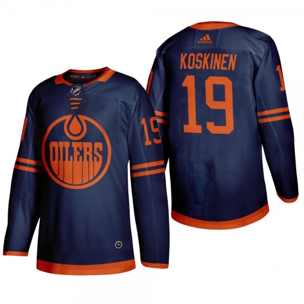 Edmonton Oilers Mikko Koskinen #19 2020 Season Alt...