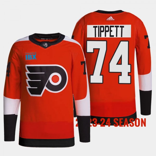 Philadelphia Flyers 2023-24 Home Owen Tippett #74 ...