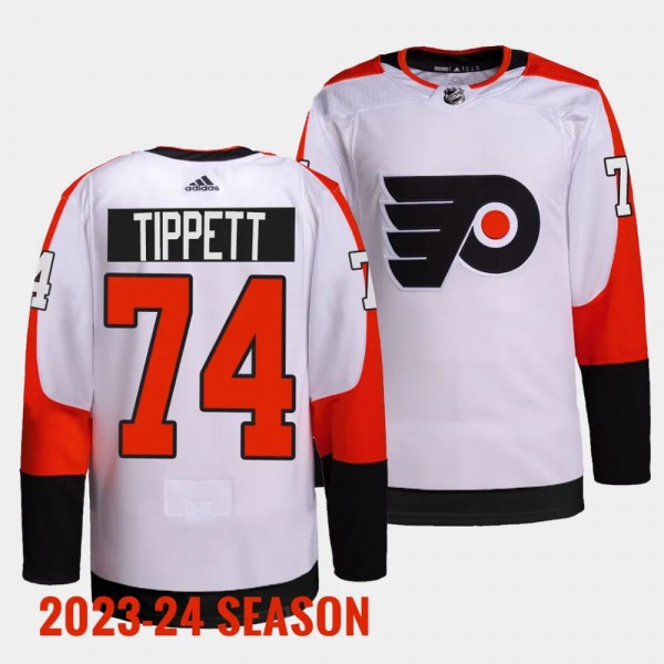 Owen Tippett Philadelphia Flyers 2023-24 Away Whit...