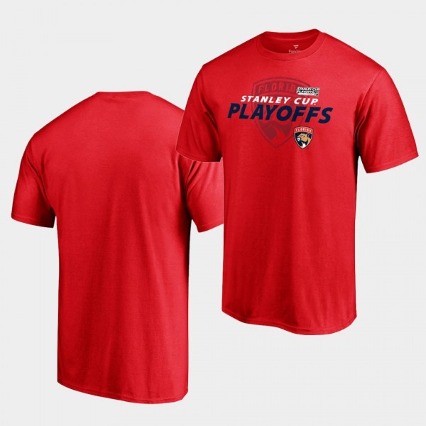 Florida Panthers 2021 Stanley Cup Playoffs T-Shirt Turnover Red