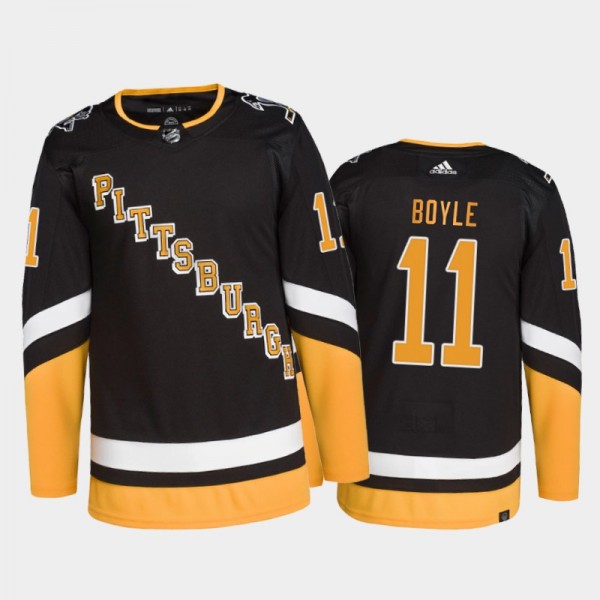2021-22 Pittsburgh Penguins Brian Boyle Third Jers...