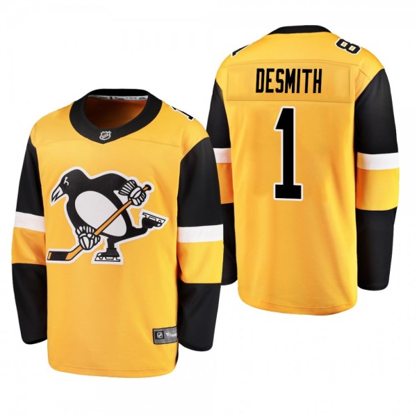 Men's Pittsburgh Penguins Casey DeSmith #1 2019 Al...