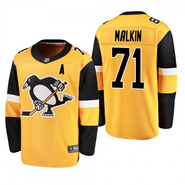 Men's Pittsburgh Penguins Evgeni Malkin #71 2019 A...