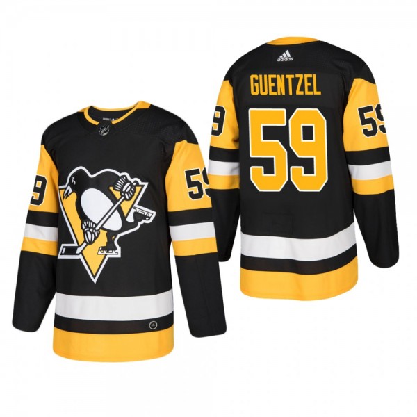 Men's Pittsburgh Penguins Jake Guentzel #59 Home B...