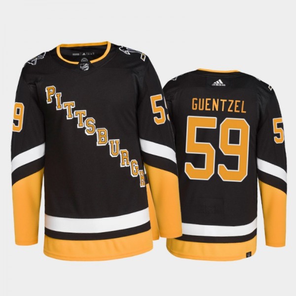 2021-22 Pittsburgh Penguins Jake Guentzel Third Je...