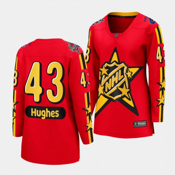 Quinn Hughes Vancouver Canucks 2024 NHL All-Star G...