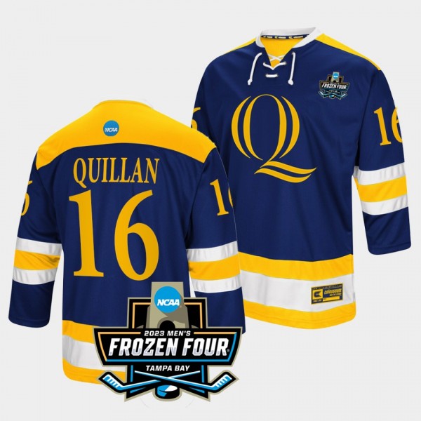 Jacob Quillan Quinnipiac Bobcats 2023 NCAA Frozen ...