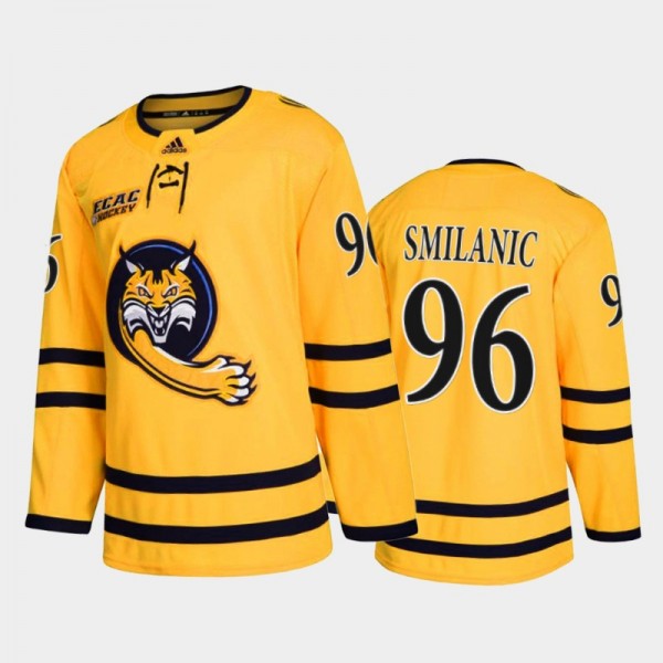 Quinnipiac Bobcats Ty Smilanic #96 College Hockey ...